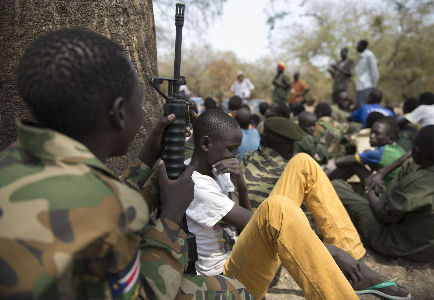 UNICEF jälgis mullu lapssõdurite desarmeerimist Lõuna-Sudaanis.