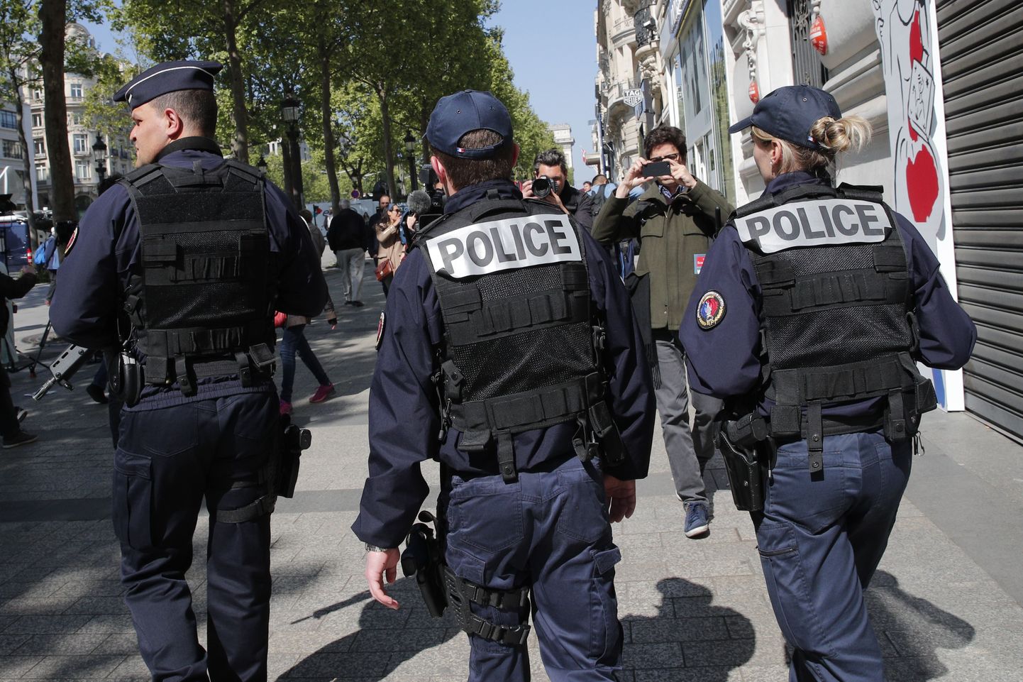 Французская полиция. Фото иллюстративное.