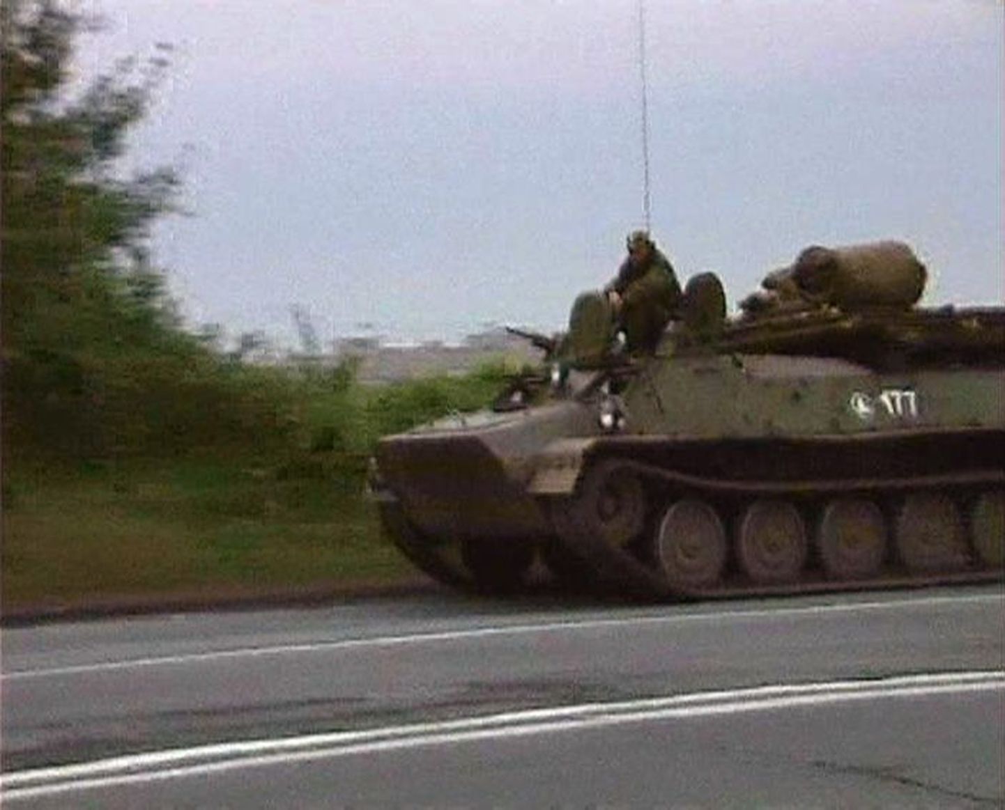 Gruusia lükkas ümber Vene meedia väited, nagu oleks Vene tankid sisenenud Lõuna-Ossseetia territooriumile.
