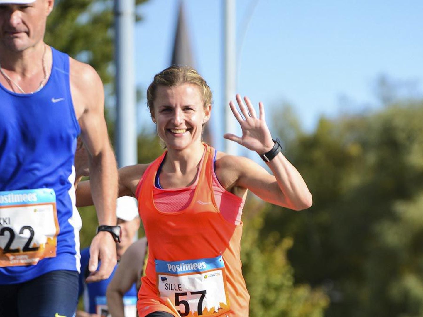 Sille Puhu lõpetas laupäeval Tartu linnamaratoni naiste konkurentsis kolmanda kohaga ja tagas sellega endale Tartu maratonisarja üldvõidu.