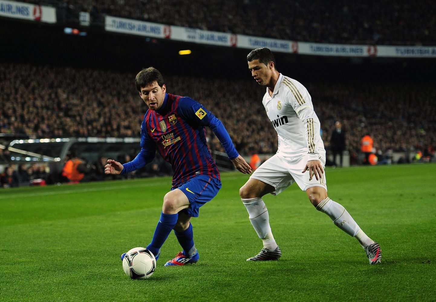 Lionel Messi ja Cristiano Ronaldo.