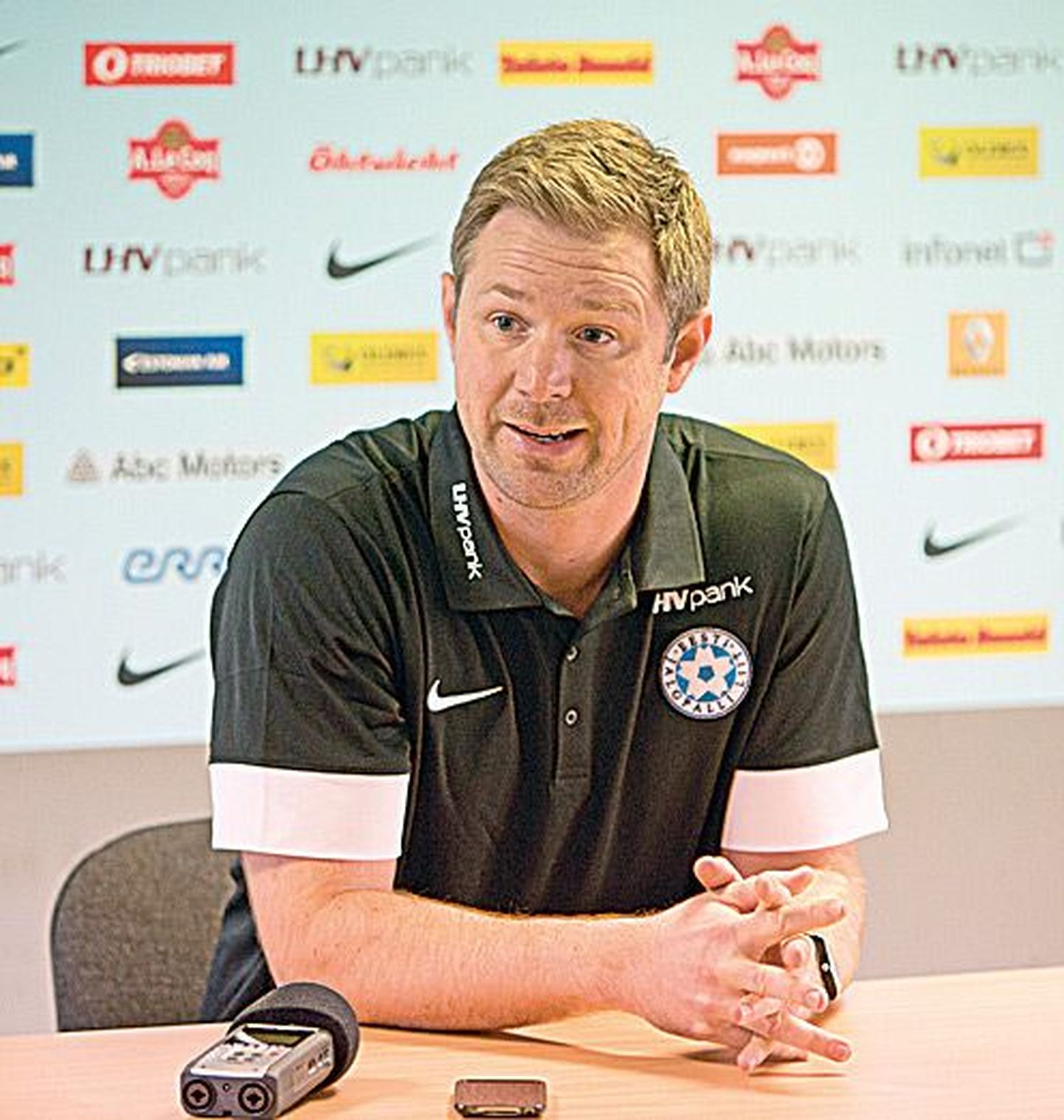Новый главный тренер сборной Эстонии по футболу Магнус Перссон.