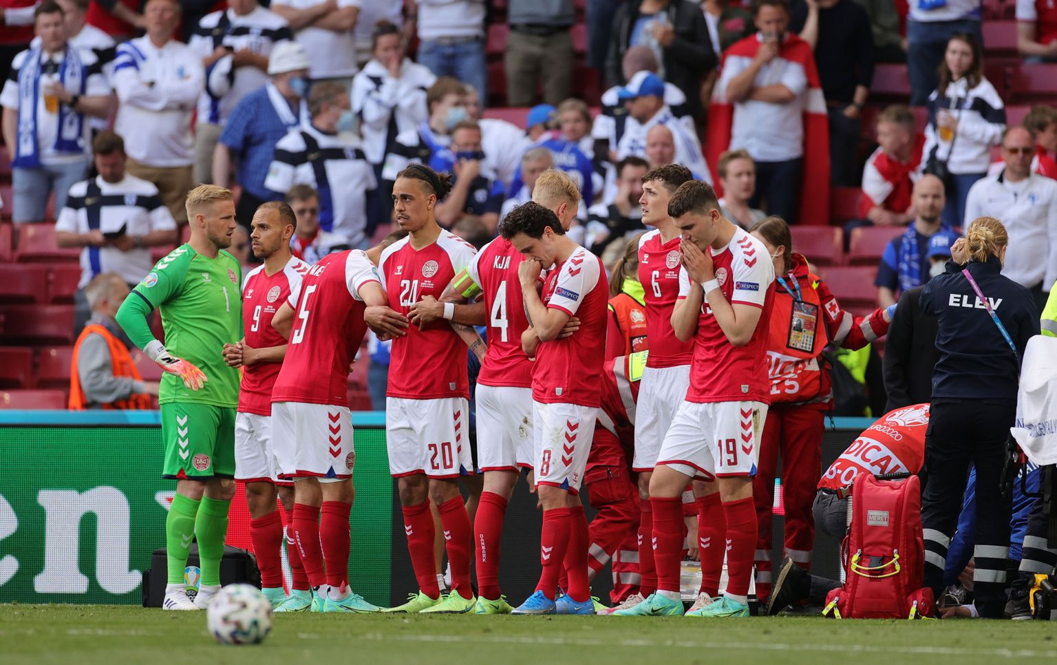Yussuf Poulsen (nr 20.) inimmüüris.