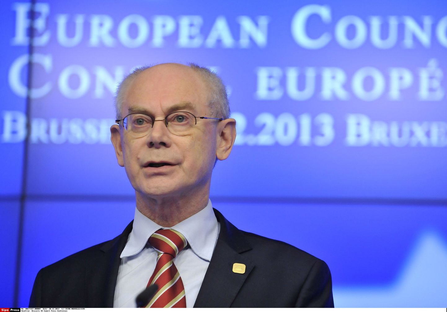 Euroopa Ülemkogu alaline eesistuja Herman Van Rompuy.