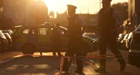 В Лондоне фургон въехал в толпу людей (фото)