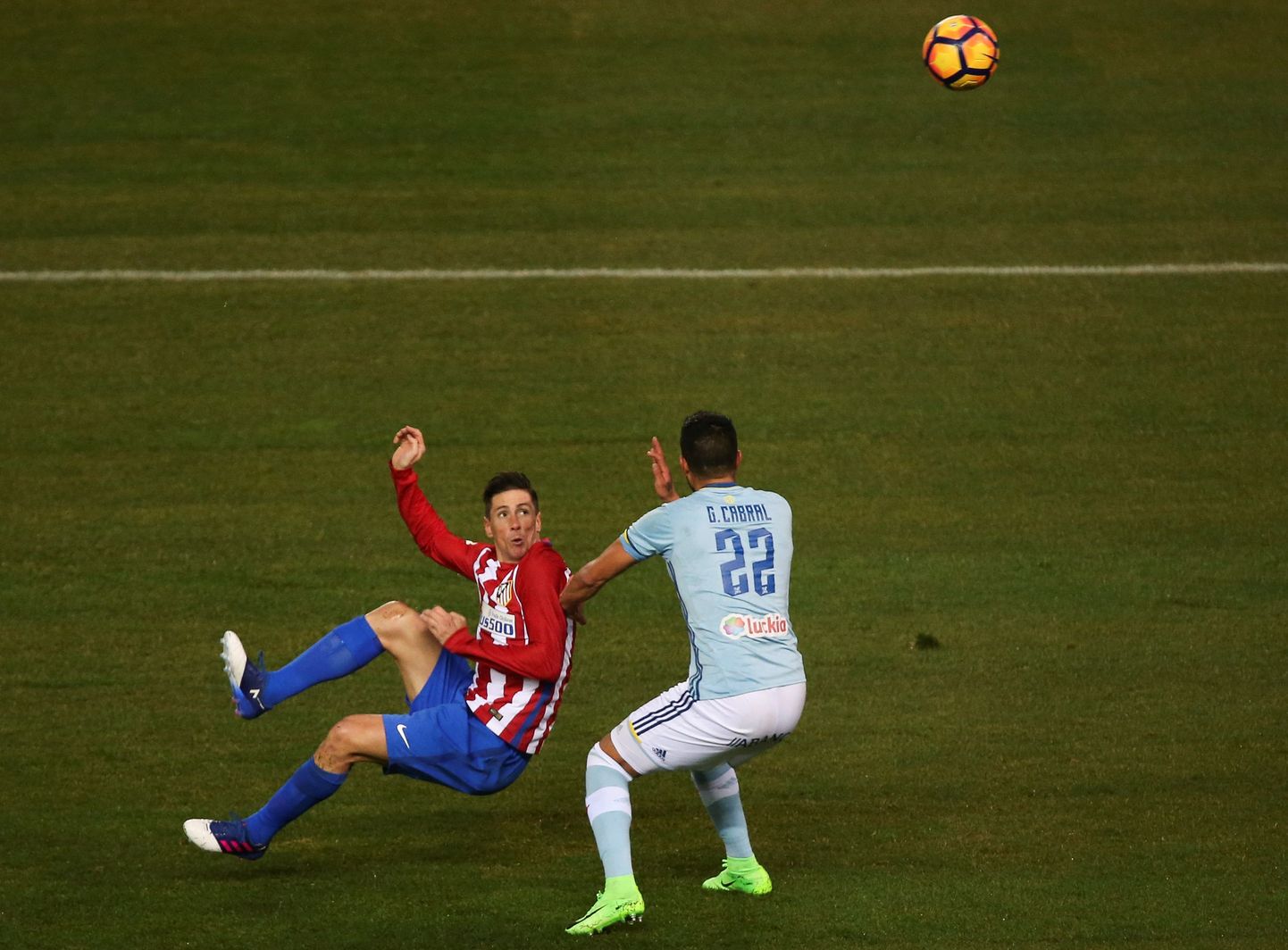 Fernando Torres (vasakul) näitas eilses kohtumises Celta Vigo vastu tõelist meisterlikkust.