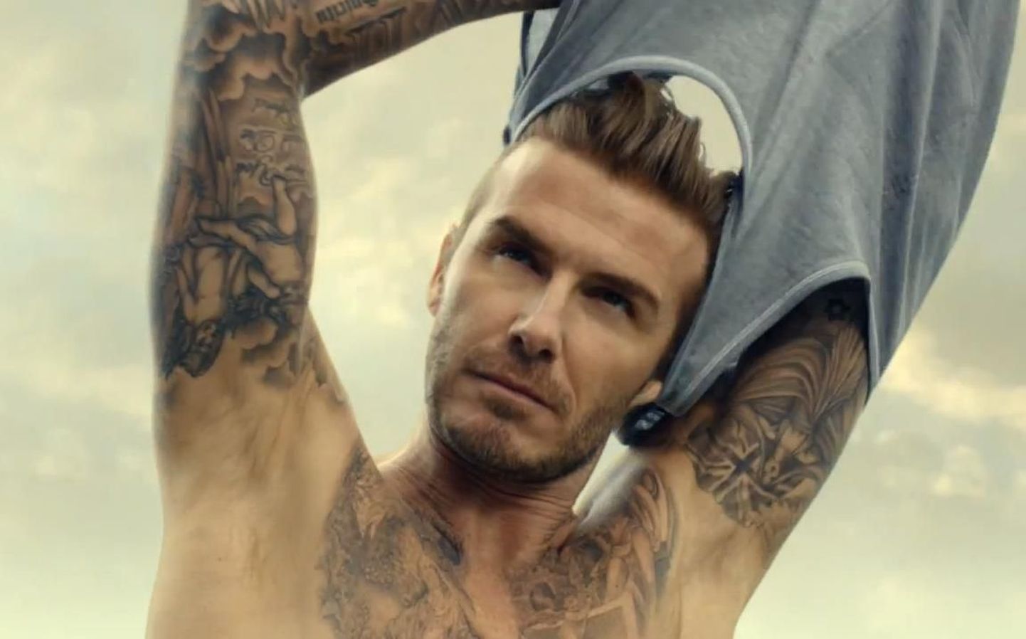 David Beckham H&Mi pesureklaamis