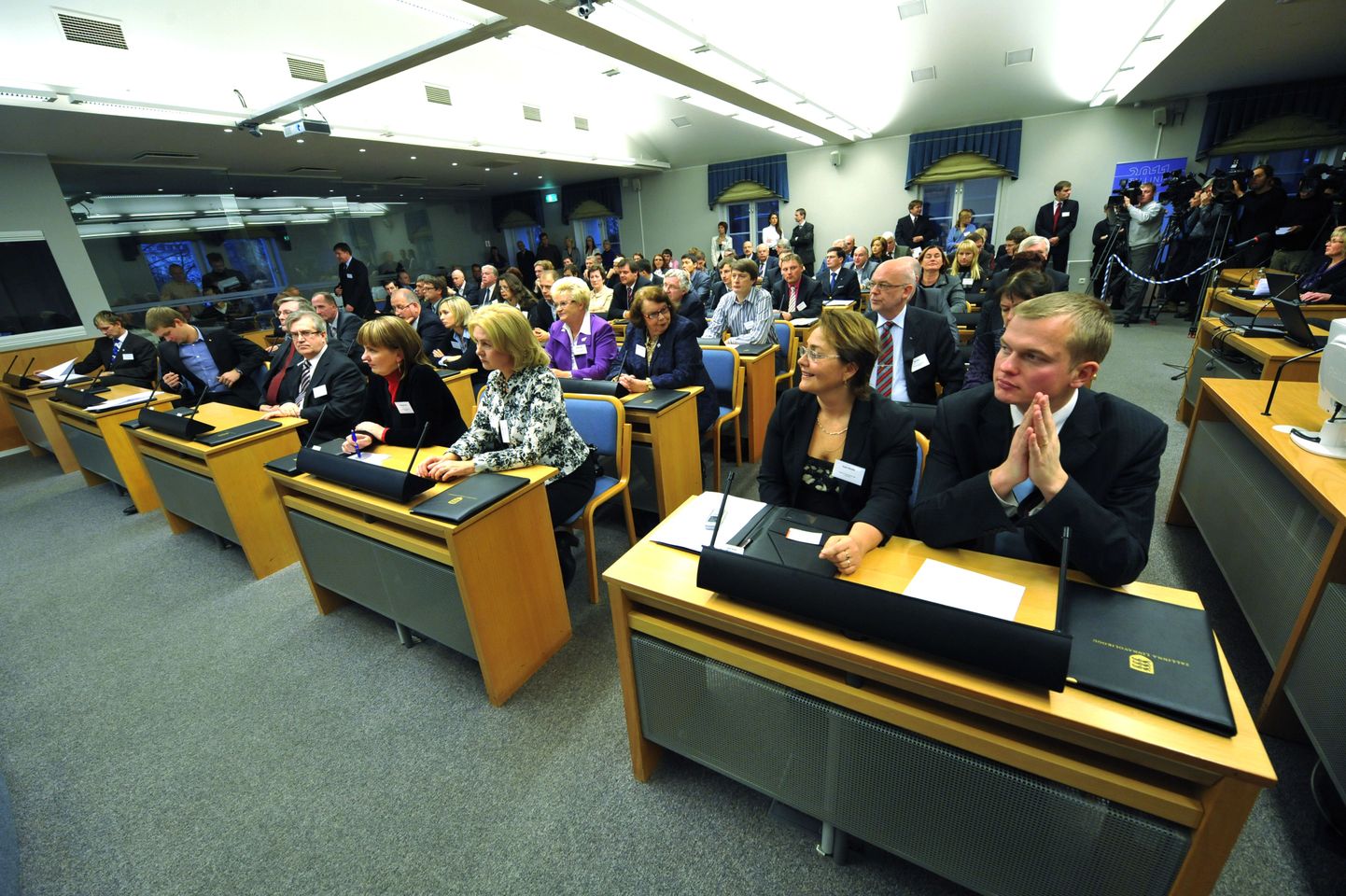 Tallinna volikogu istung.