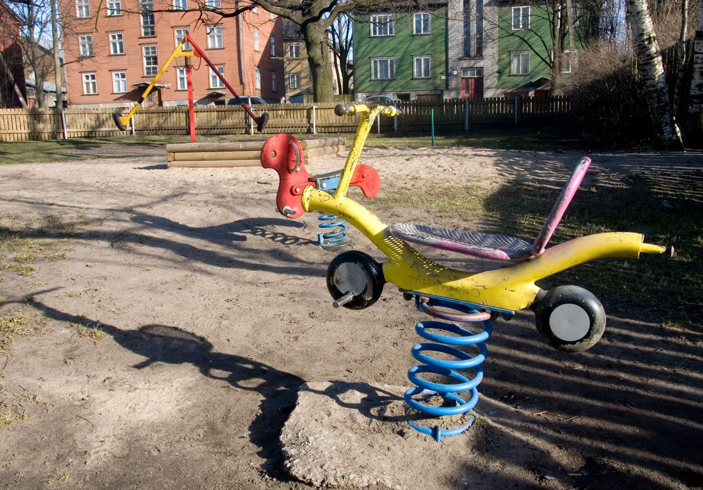 Laste mänguväljak Tallinnas.