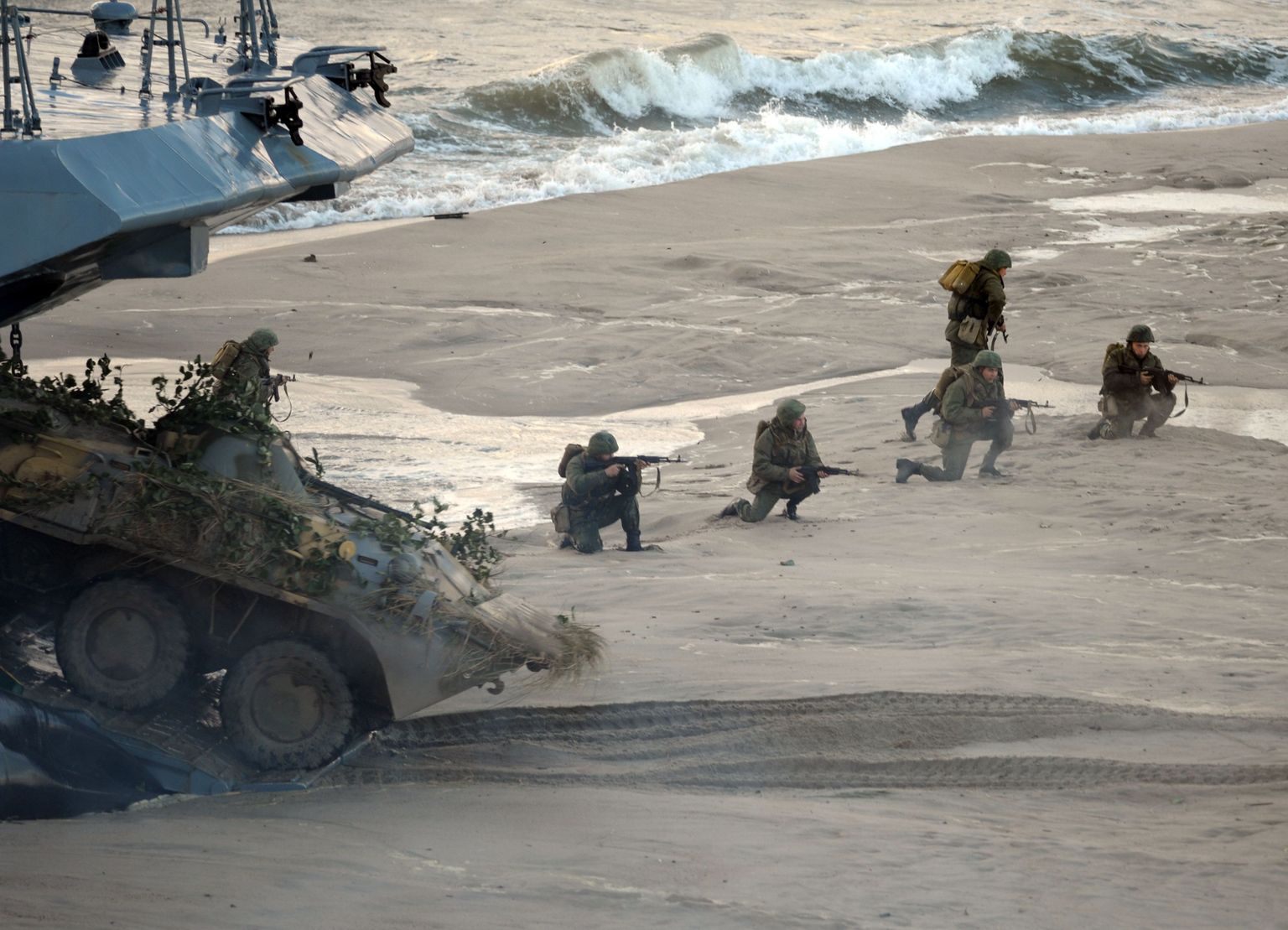 Venemaa ja Valgevene sõjaväeõppused Zapad 2013. aastal Kaliningradis.