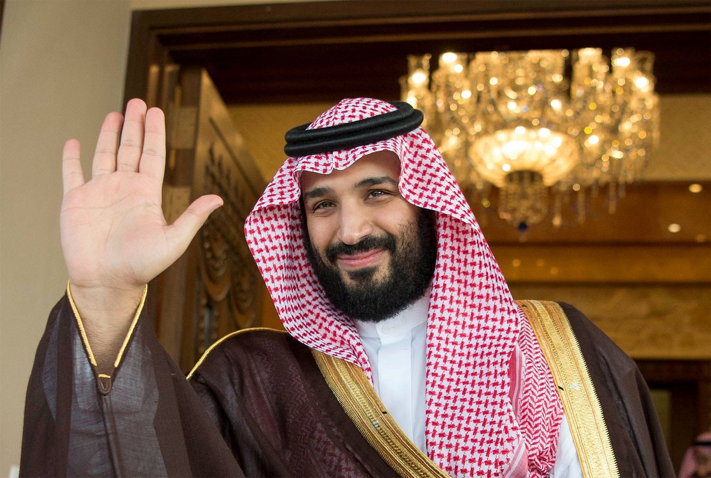 Saudi Araabia asekroonprints ja kaitseminister Mohammed bin Salman 11. aprillil Ar-Riyadis.