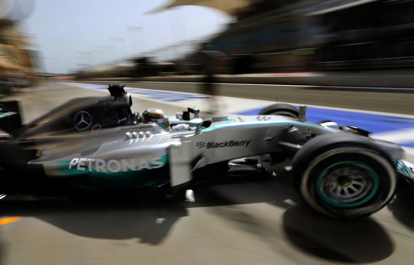 Lewis Hamilton Bahreinis.