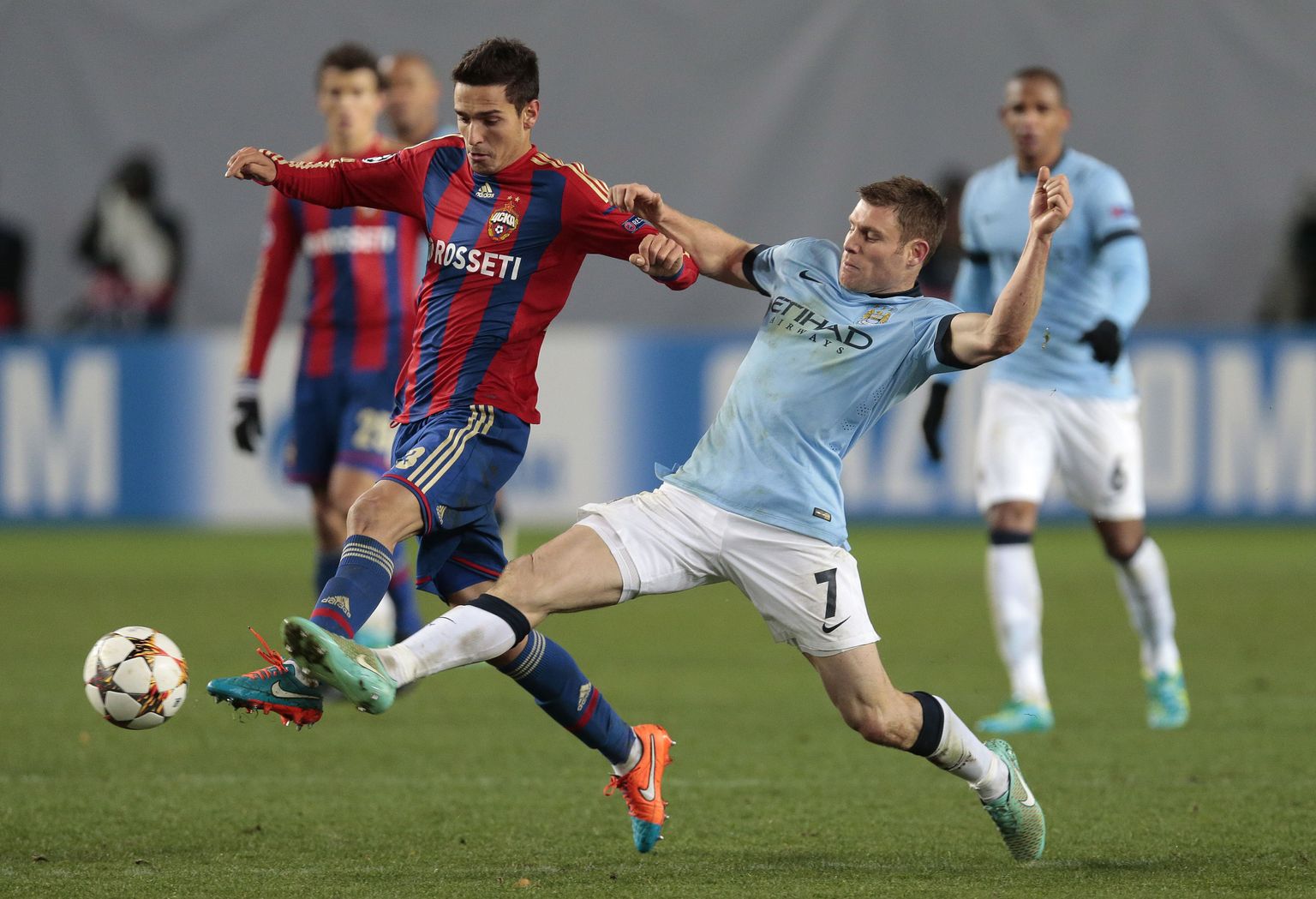 Moskva CSKA ja MAnchester City vaheline kohtumine.