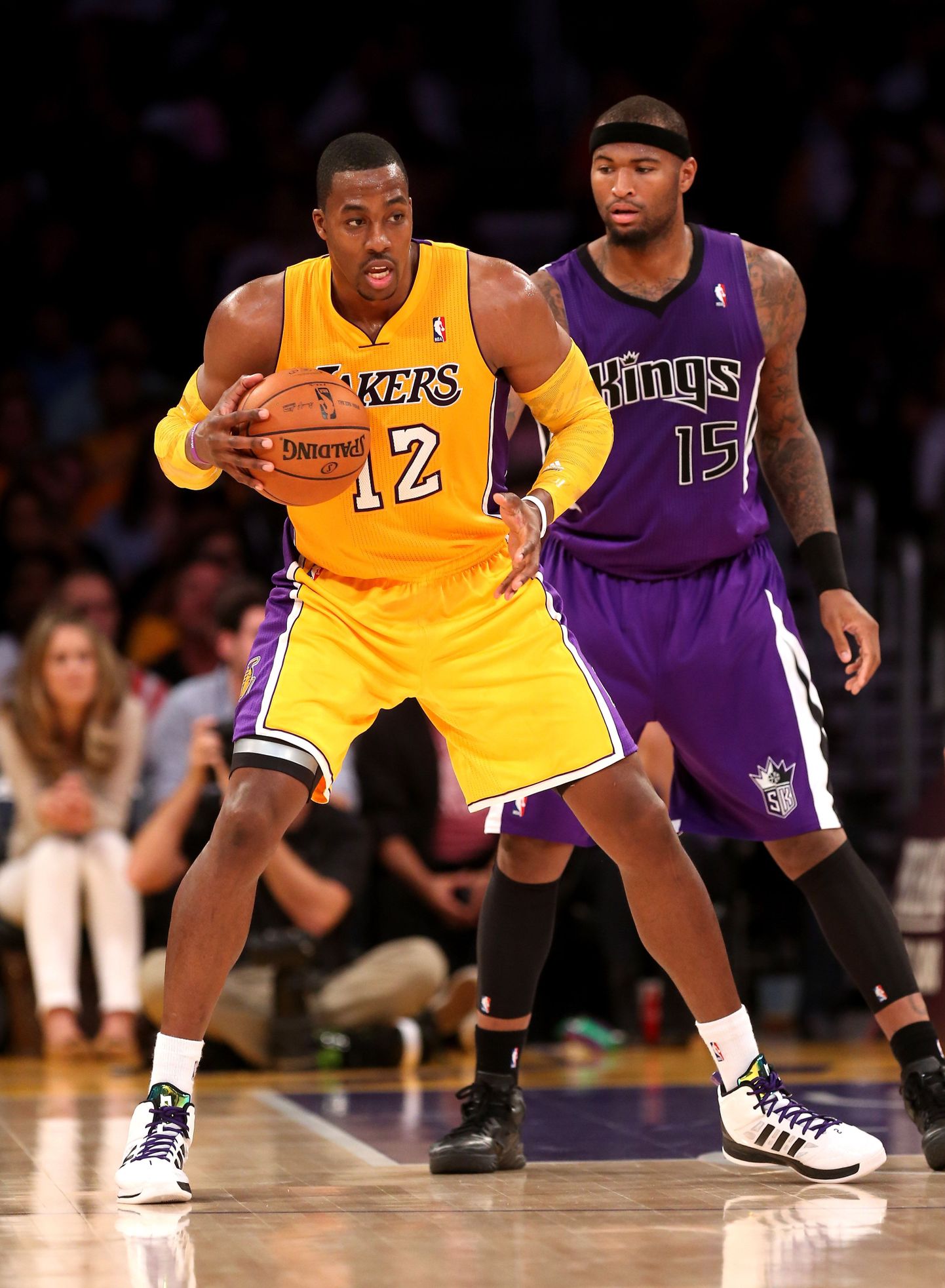 Dwight Howard pidas Lakersi eest esimese mängu.