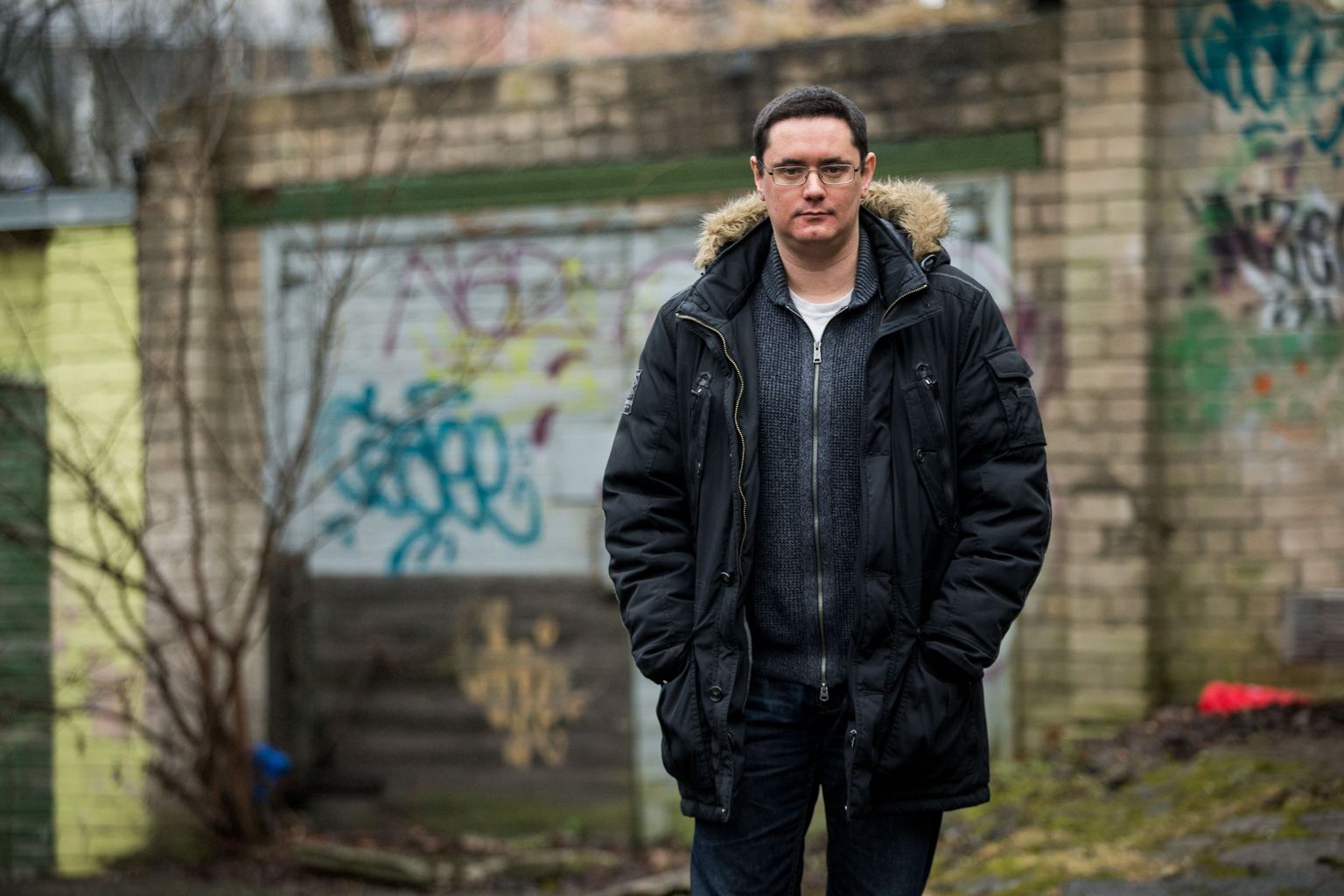 Valgevene põgenik Andrei Abozau.