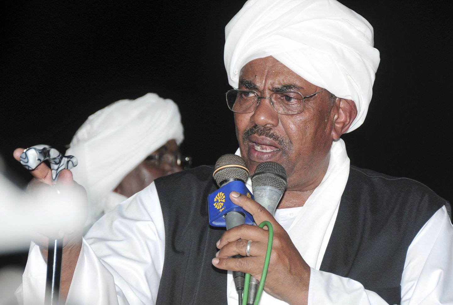 Sudaani president Omar al-Bashir.