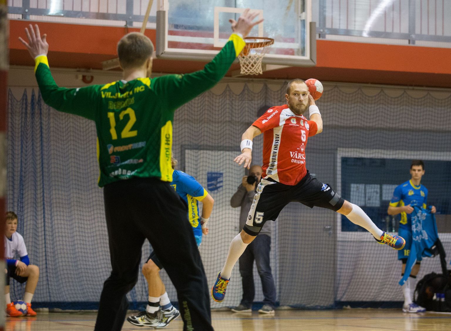 Põlva Servitile kodumaal hetkel vastast ei leidu - karikavõistluse finaalturniiril alistati kindlalt nii Kehra kui ka Viljandi. Viskel on Kristjan Muuga.