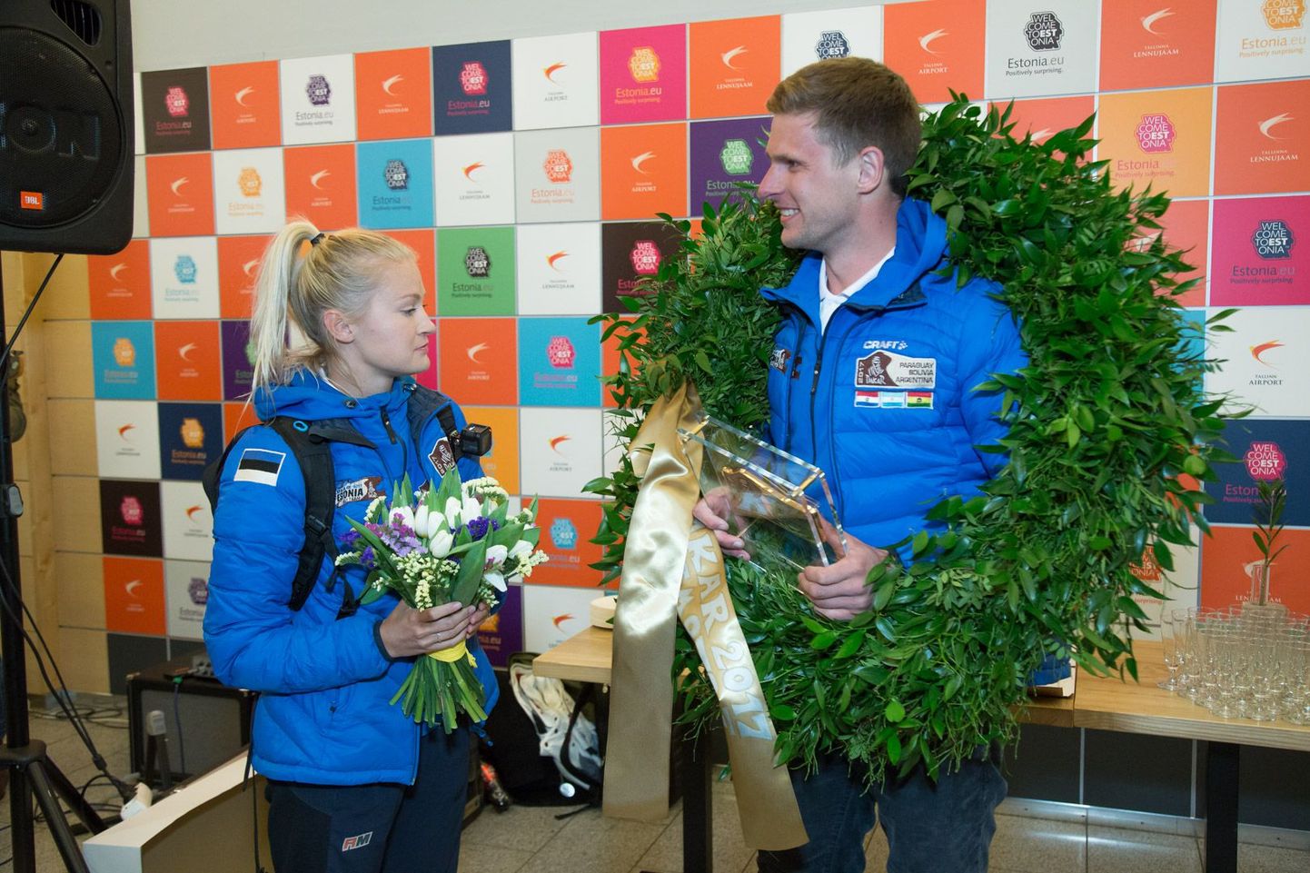 Dakari ralli võitja Toomas Triisa saabus Eestisse
