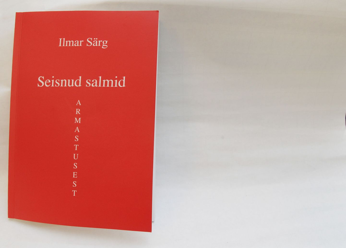 Ilmar Särg tõi lugejate ette oma luulekogu "Seisnud salmid".