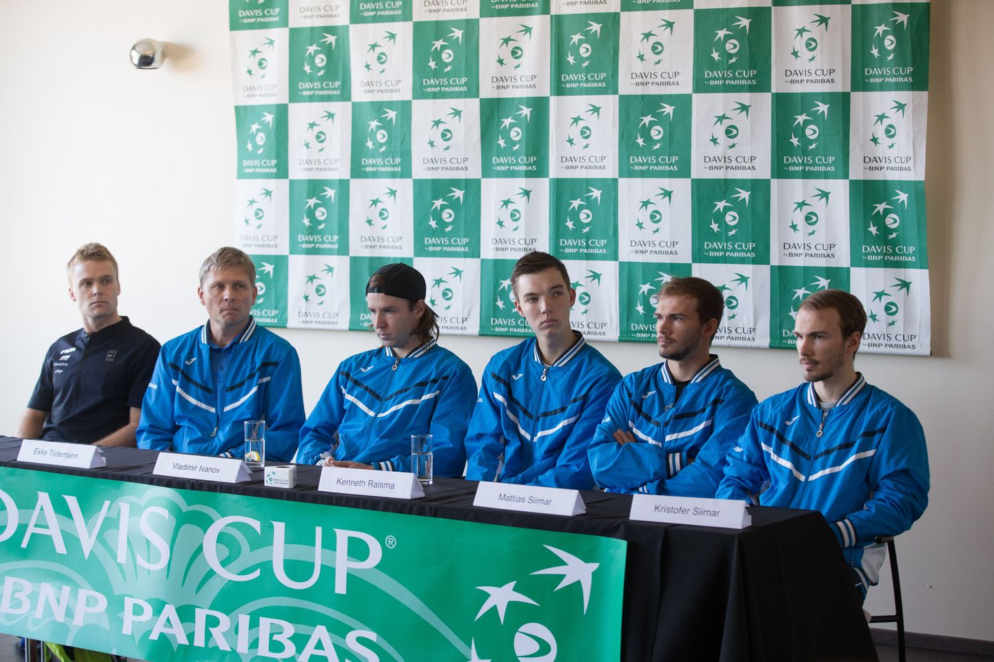 Vasakult Jürgen Zopp, Ekke Tiidemann, Vladimir Ivanov, Kenneth Raisma, Mattias Siimar, Kristofer Siimar.