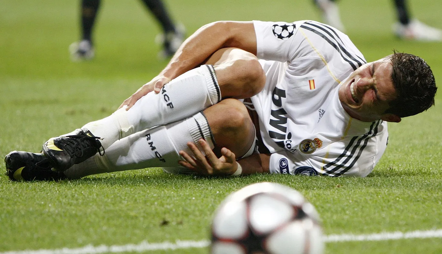 Cristiano Ronaldo võitleb juba pikemat aega vigastusega.