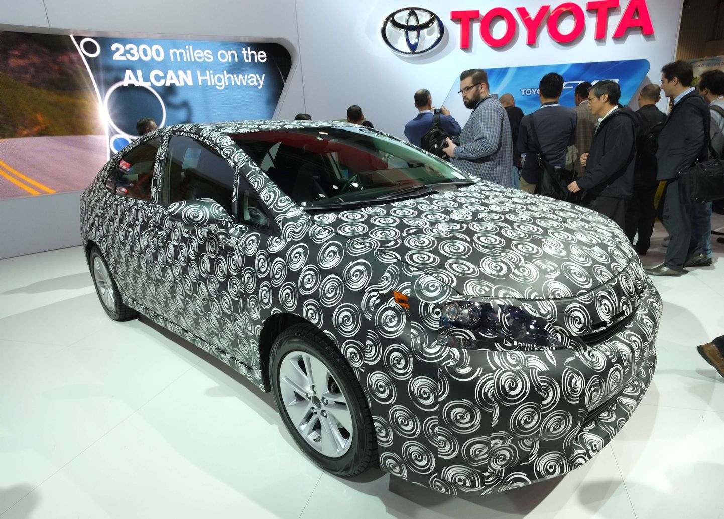Toyota vesinikauto CES messil
