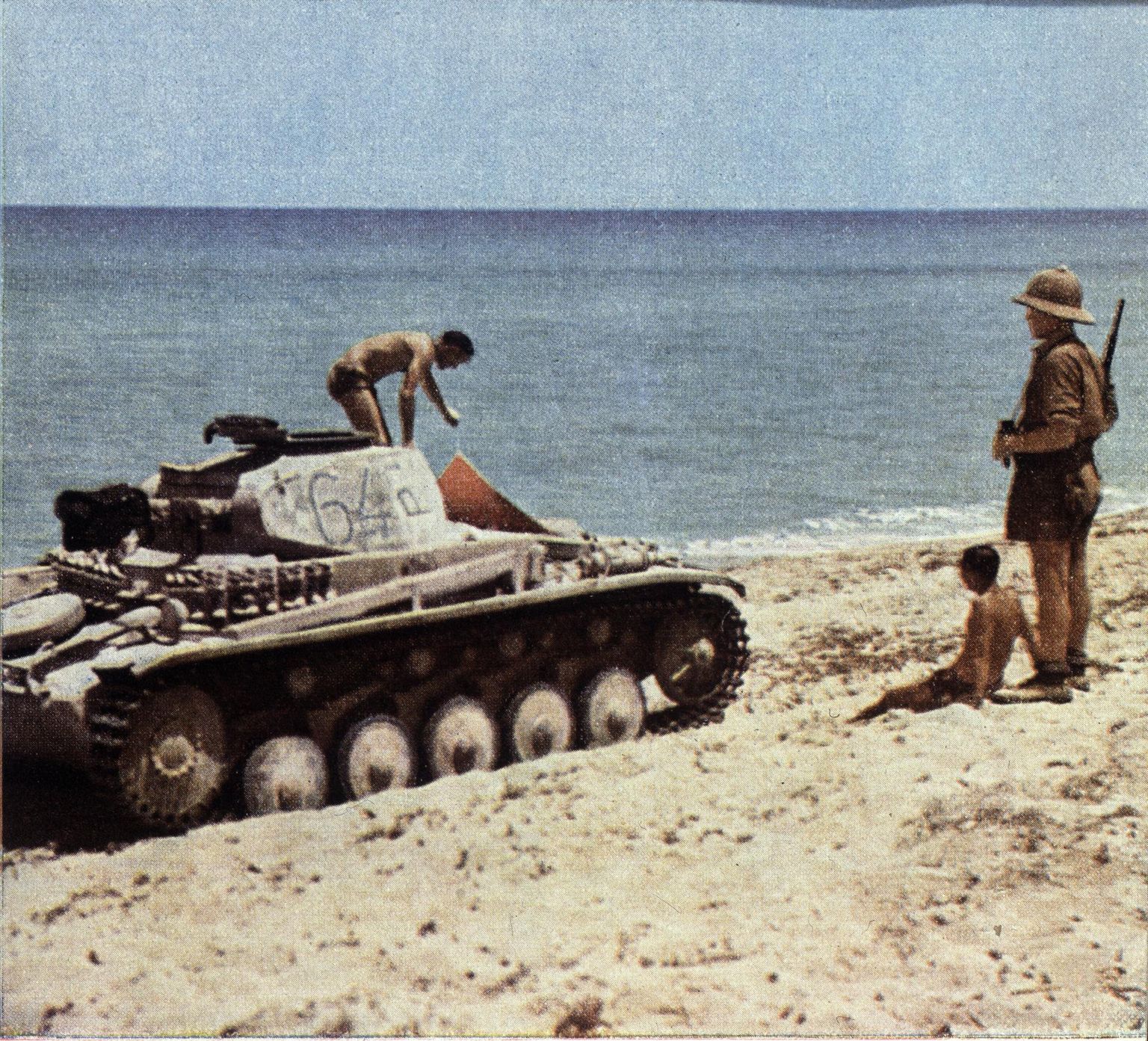 Saksa sõdurid Põhja-Aafrikas 1942. aastal.
