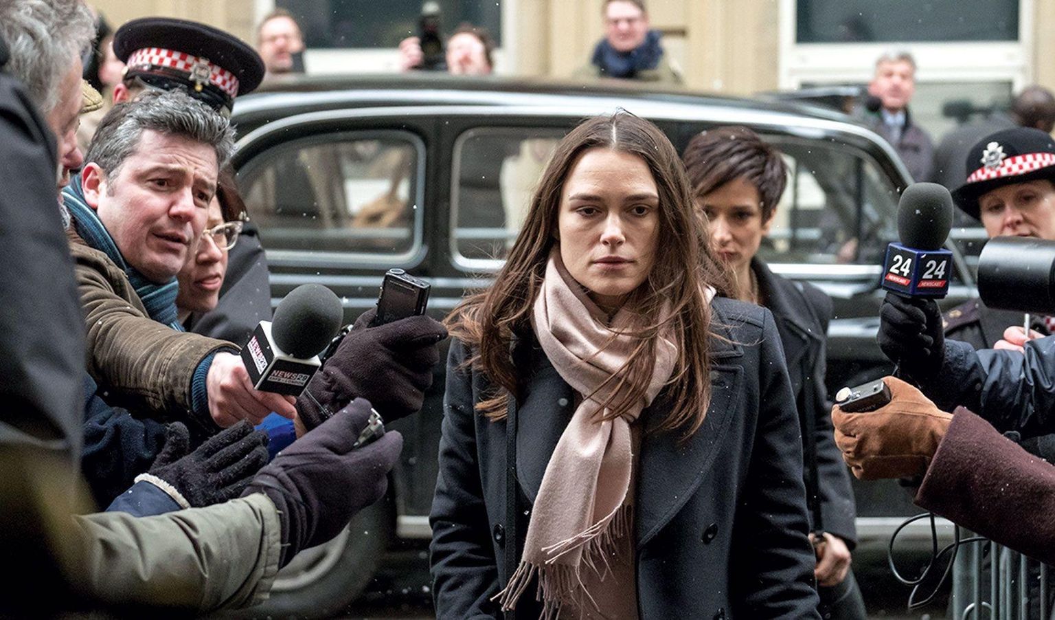 Keira Knightley riigisaladuse paljastanud Katharine Guni rollis.