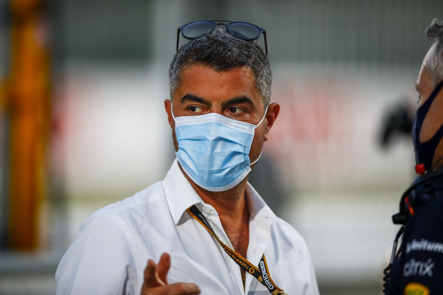 F1-sarja võistluste juht Michael Masi.