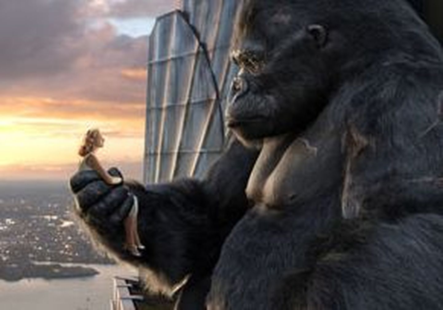 Šveitsis arvati, et maanteel tegutses King Kong. Fotol kaader 2005. aastal filmist «King Kong»