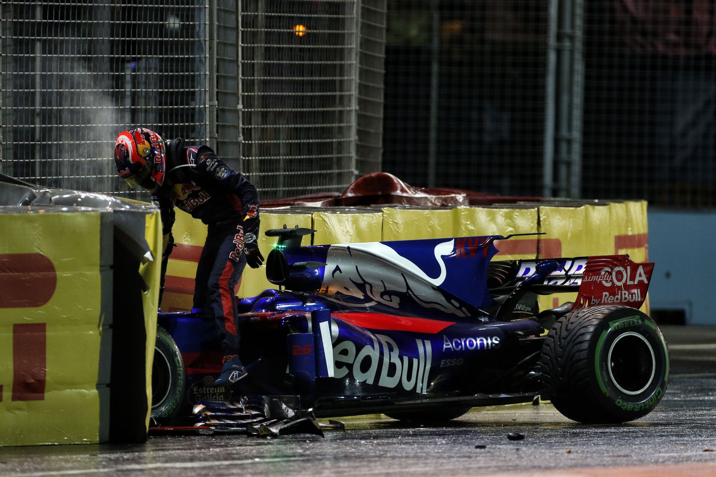 Singapuri GP lõppes Daniil Kvjatile seinas. Kas tegu oli tema eelviimase sõiduga F1-sarjas?
