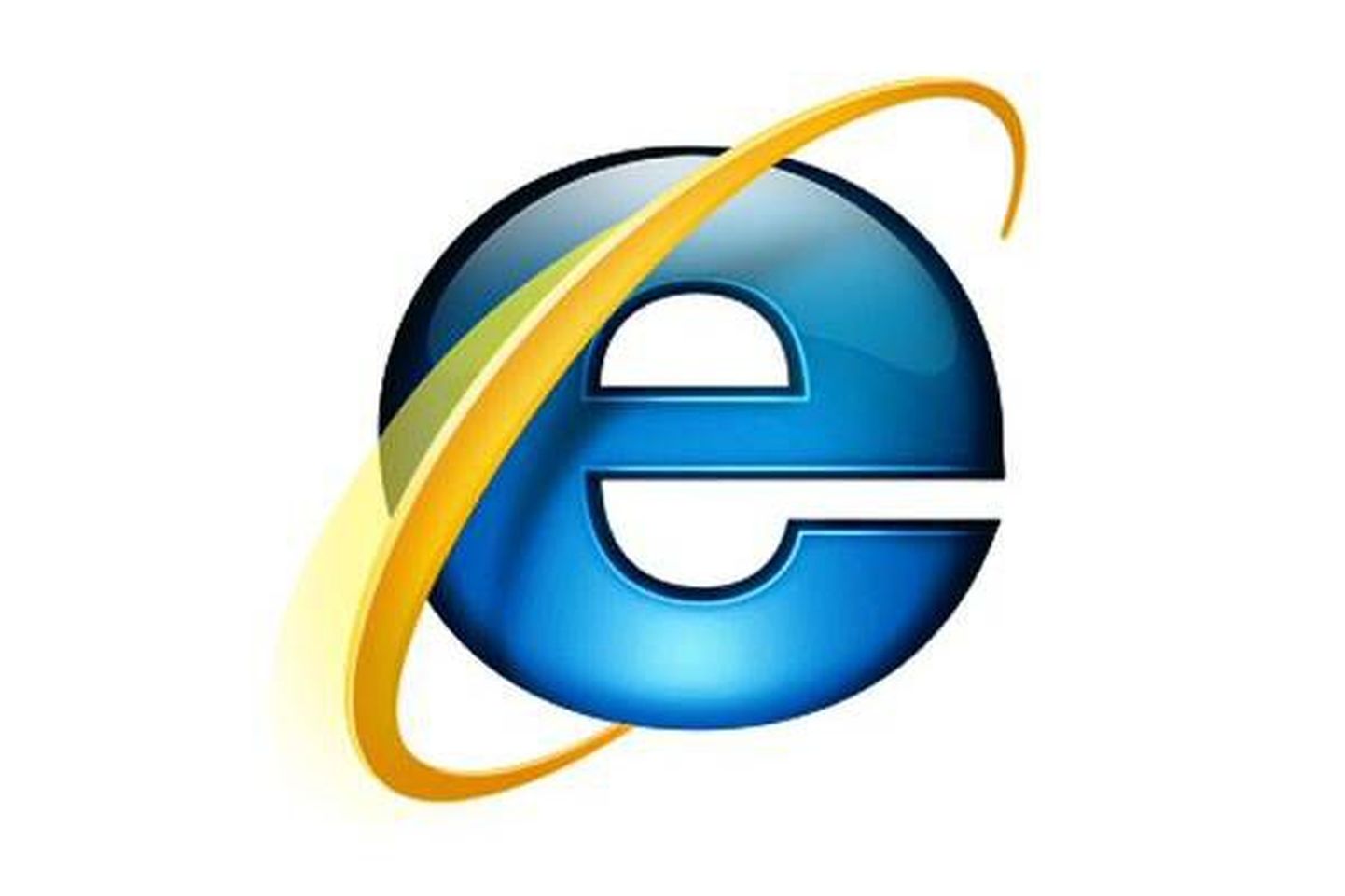 Логотип Internet Explorer.