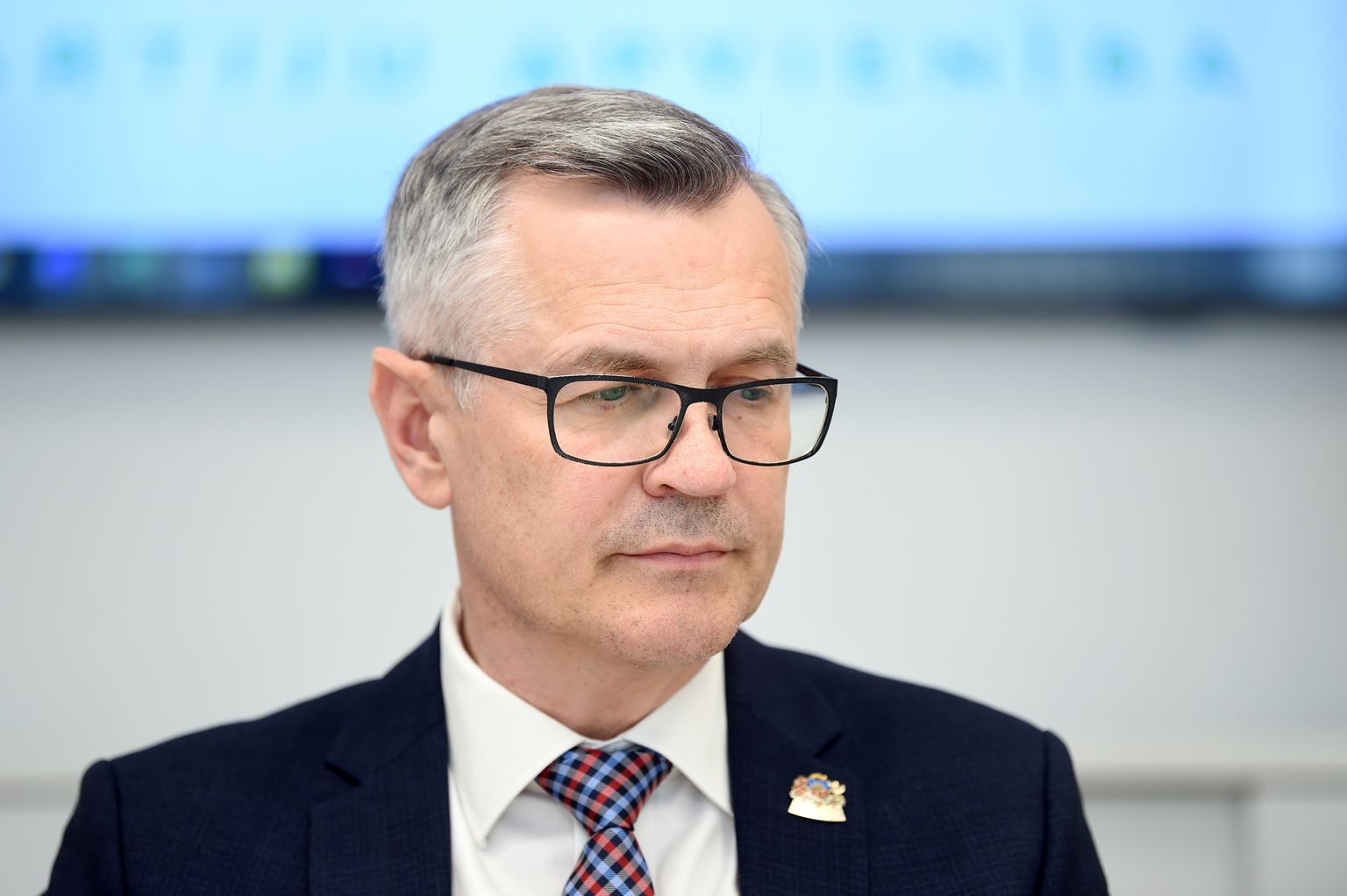 Председатель фракции "Нового Единства" в Сейме Айнар Латковскис