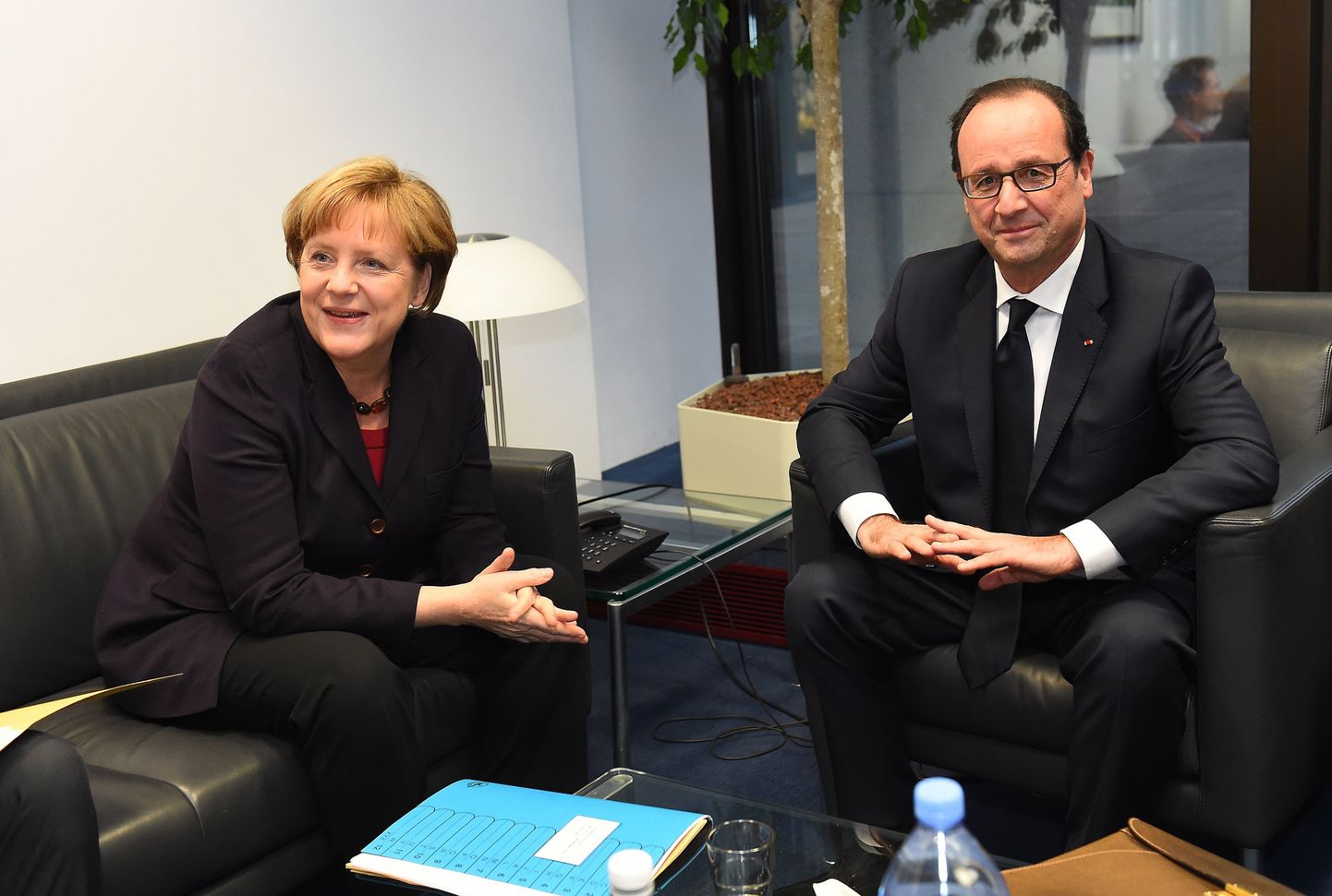 Angela Merkel ja Francois Hollande möödunudkuise ELi liidunõukogu ajal.