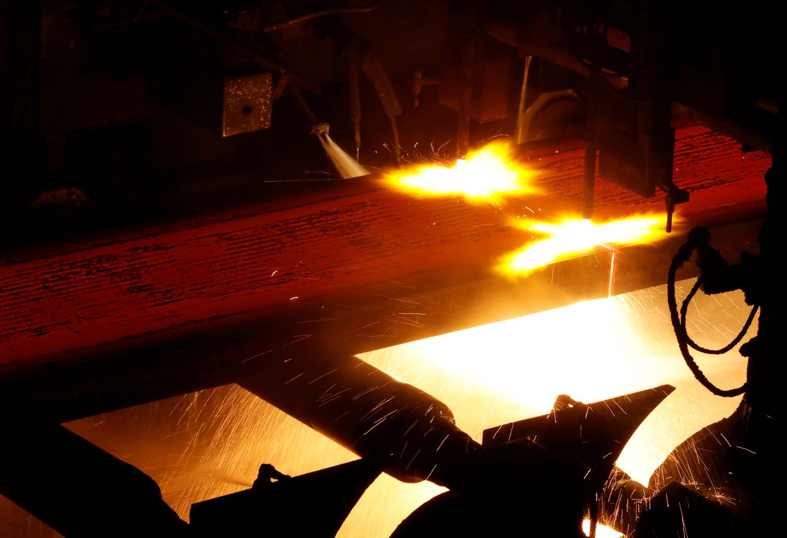 Nippon Steel & Sumitomo Metal tootmisliin Chiba prefektuuris, Jaapanis.