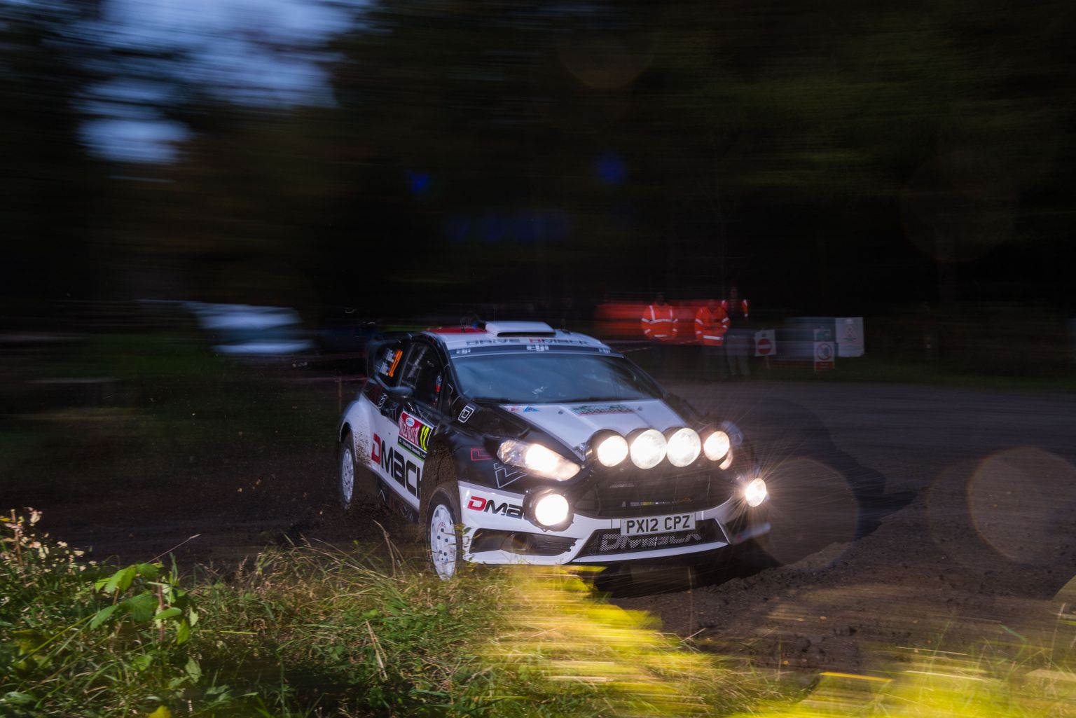 Ott Tänak Walesi rallil.