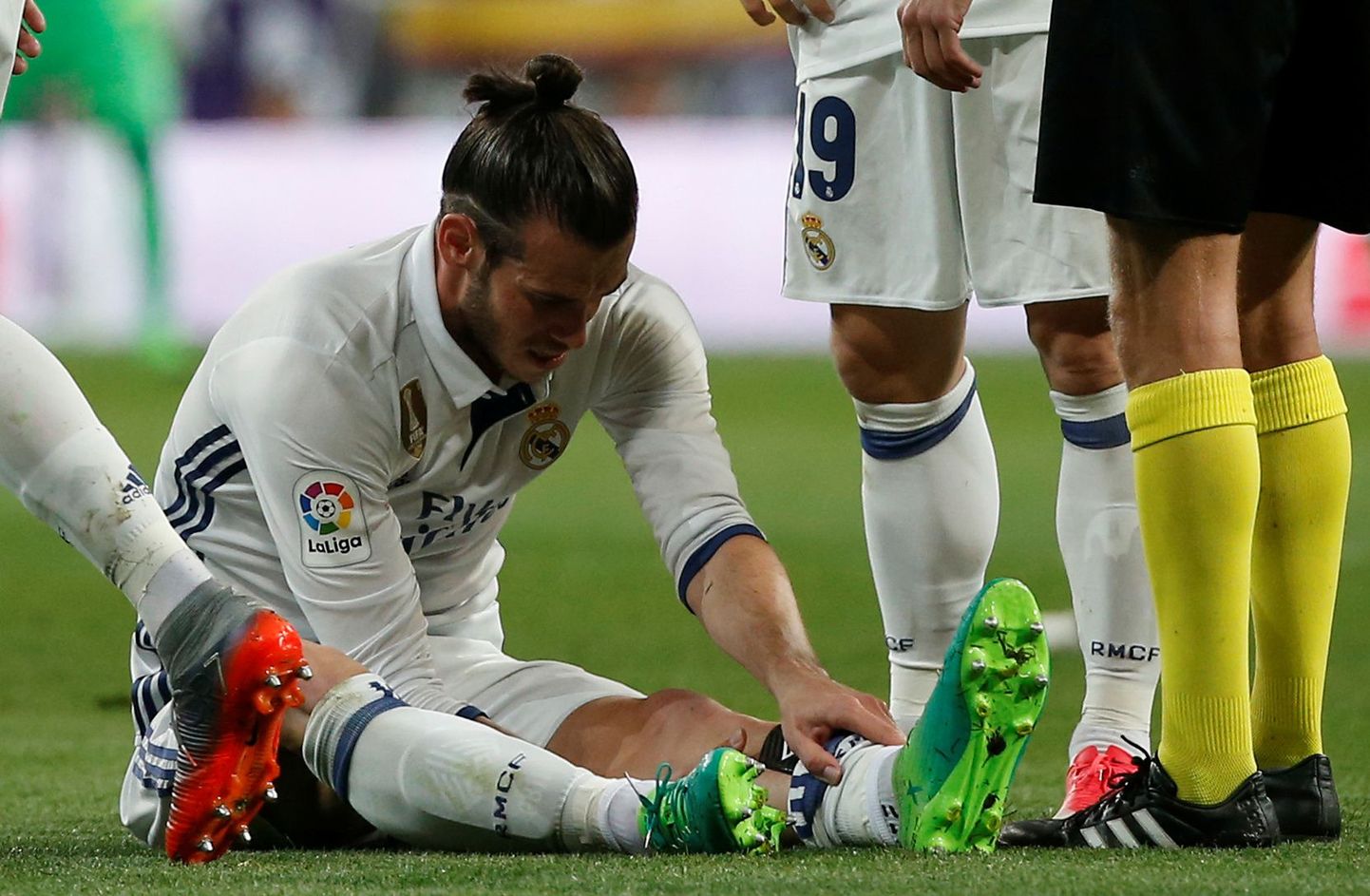 Gareth Bale pole pärast aprillikuises El Clasicos saadud säärevigastust väljakul käinud.