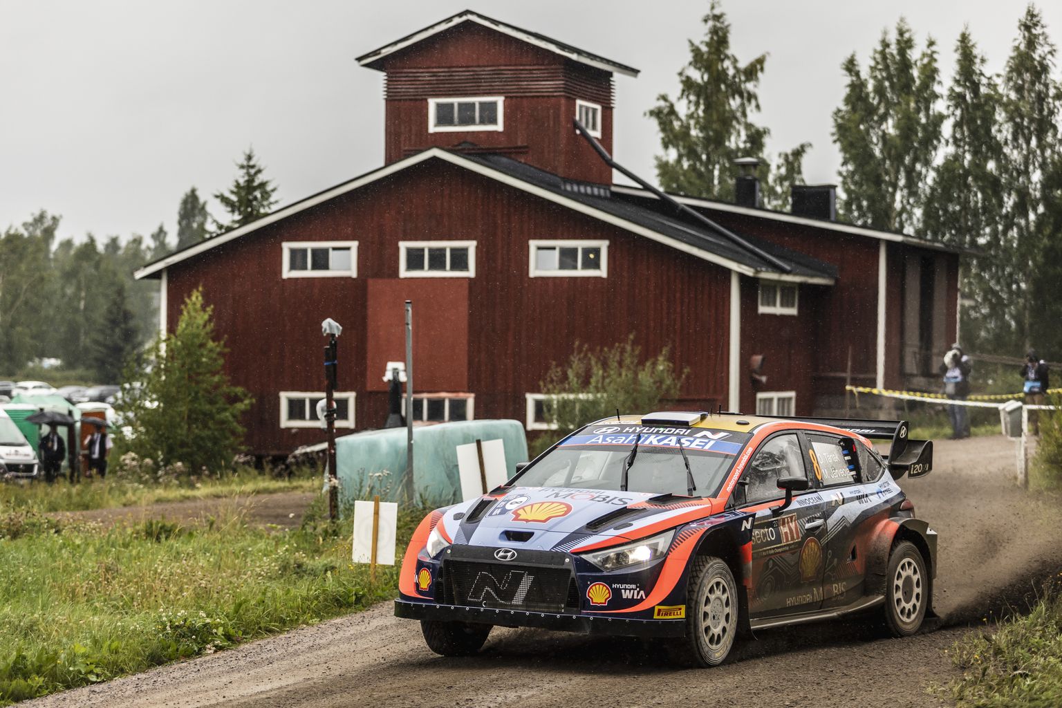 Ott Tänak Soome MM-rallil.