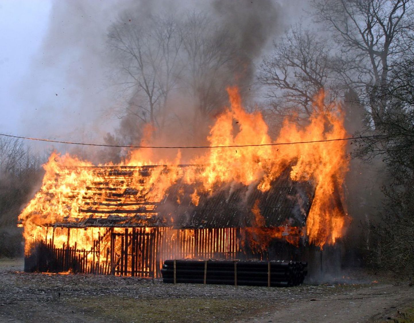18. märtsil põles Pärnumaal Tõstamaa vallas Pootsi külas heinaküün.