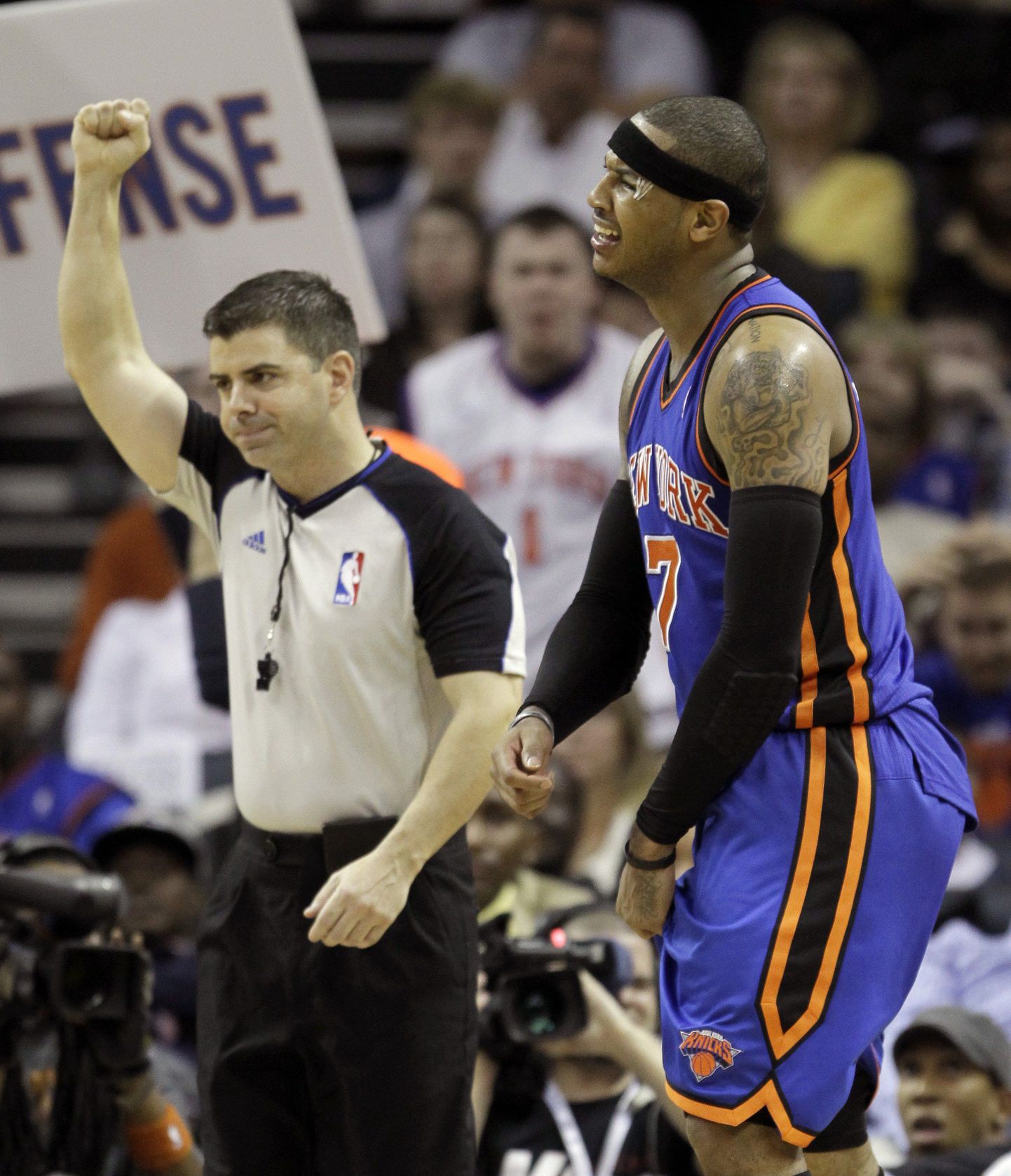 New York Knicks ei ole Carmelo Anthony (paremal) vedamisel õiget hoogu leidnud.