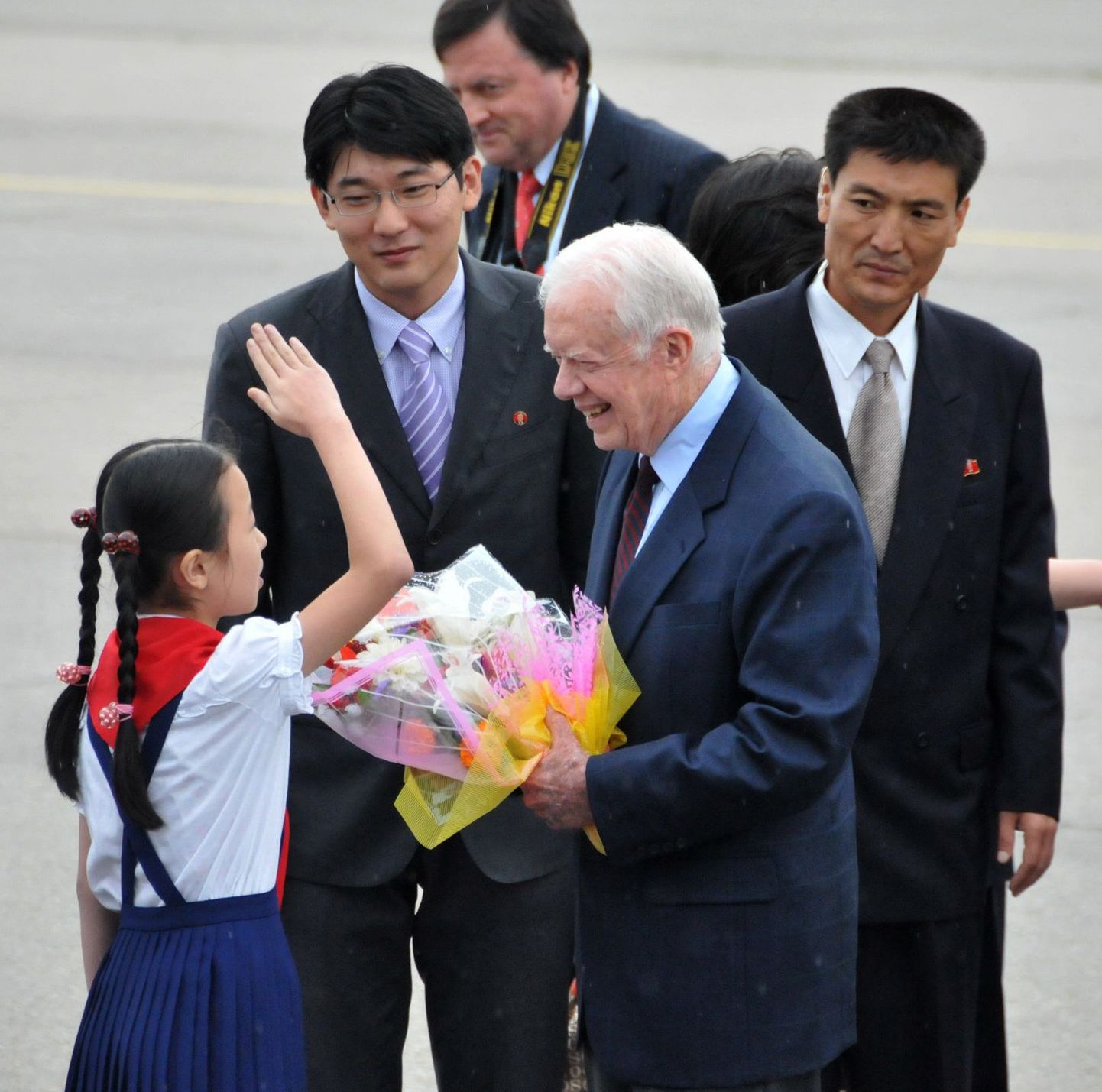 Jimmy Carter Põhja-Koreas.