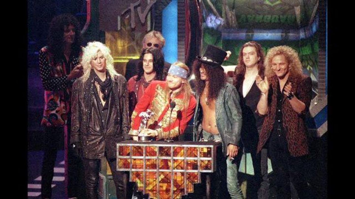 Legendaarne rokkbänd Guns N’ Roses