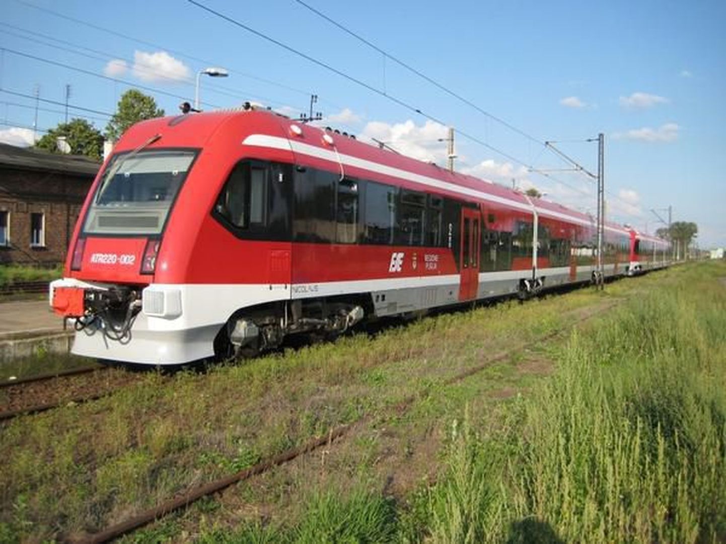Poola rongi- ja trammitootja PESA toodetud rong.