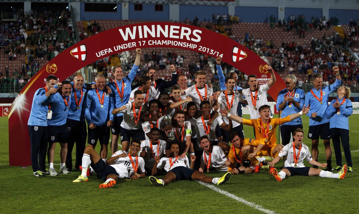 Inglismaa U17 jalgpallikoondis tuli Euroopa meistriks.