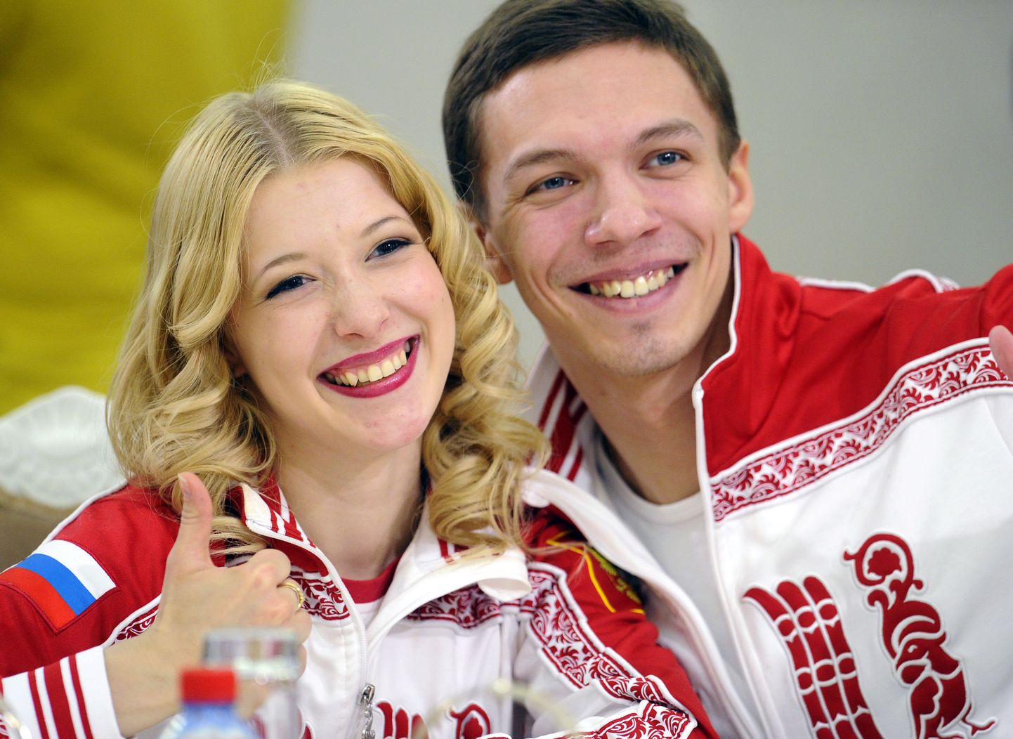 Екатерина Боброва и Дмитрий Соловьев.