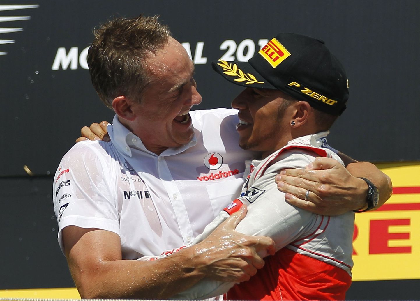 Enam Martin Whitmarshi (vasakul) ja Lewis Hamiltoni suhted tõenäoliselt nii soojad ei ole.