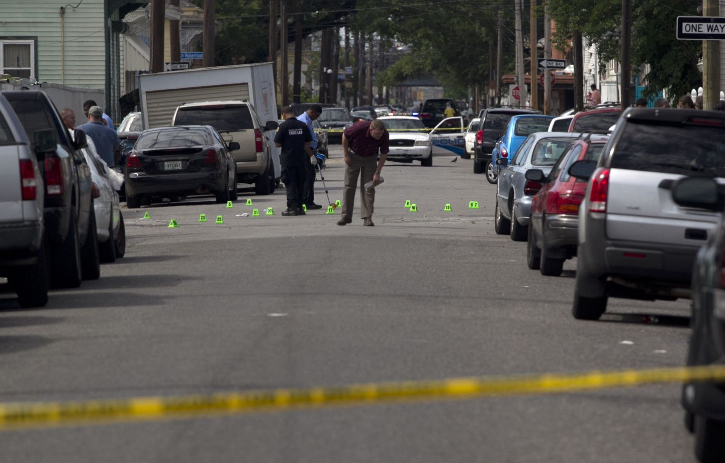 New Orleansi politsei eristas tulistamispaiga