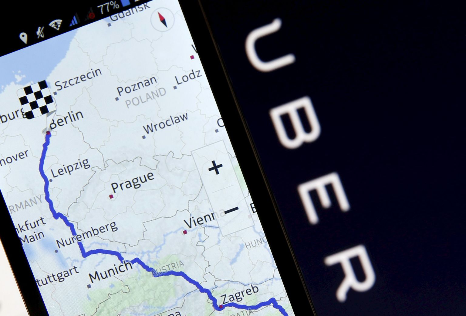 Uberi mobiilirakendus