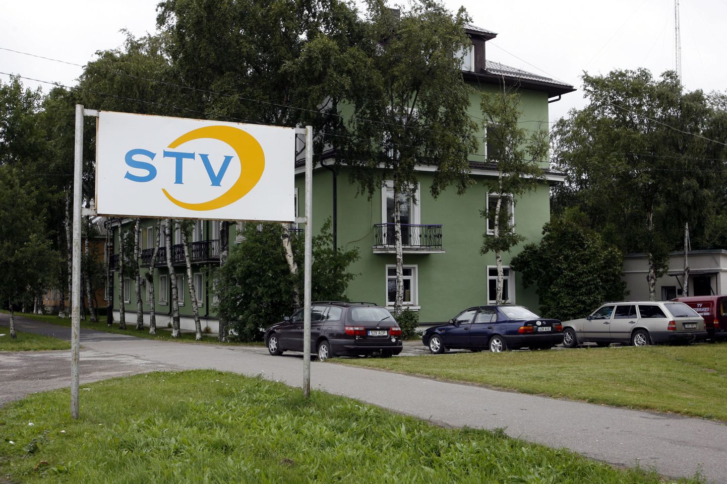 Telekommunikatsioonifirma STV logo.