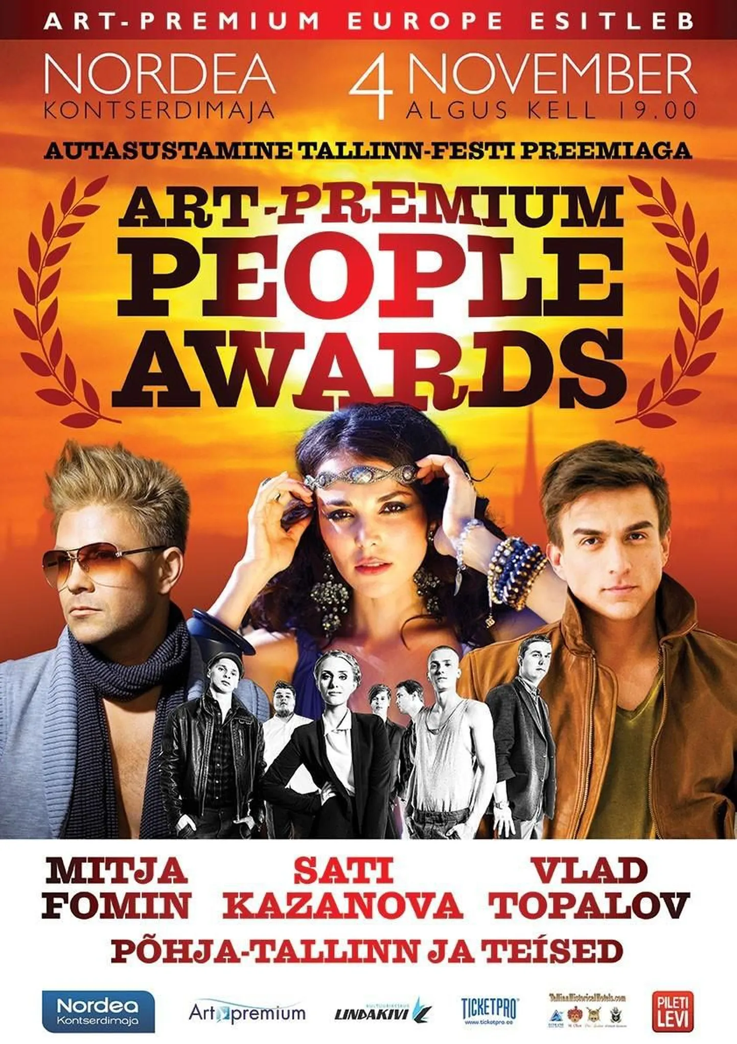 Art-Premium People Awards / Art-Premium Publiku Auhinnad / Вручение премии &#039;Tallinn-Fest&#039;